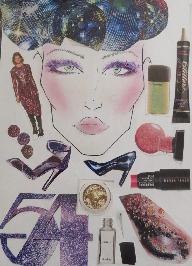 trucco per capodanno glitters fabienne rea