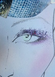 trucco per capodanno face charts fabienne rea 