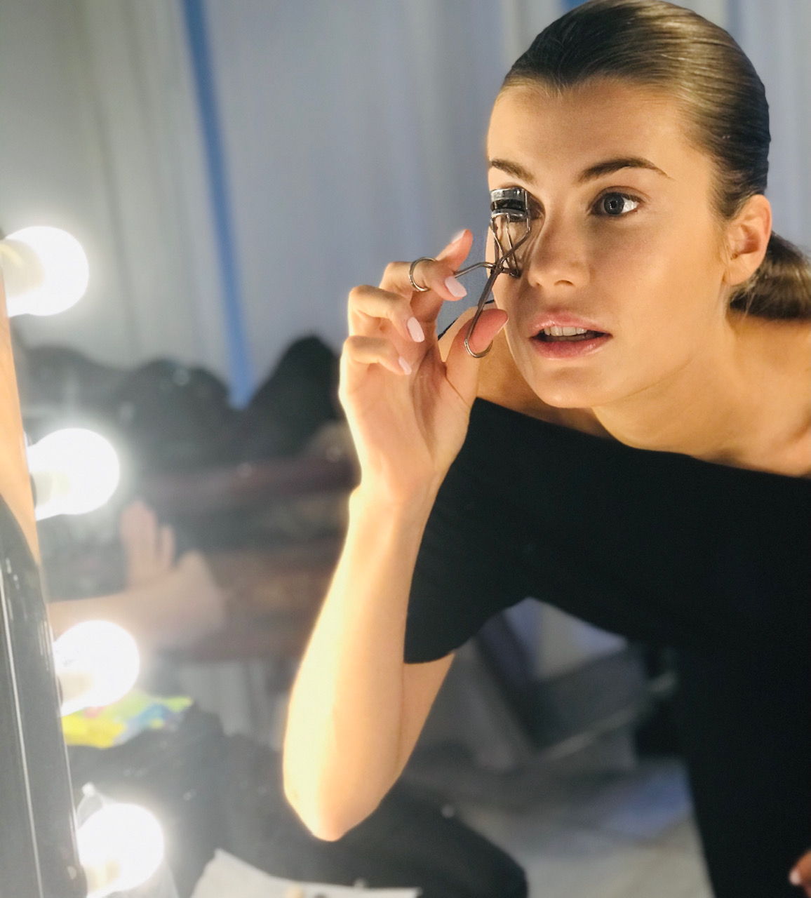 errori di make up piegaciglia Fabienne Rea